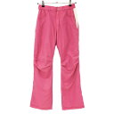 ★特価★パラディーゾ パンツ ピンク×白 地模様 裏起毛 ティー装着可 レディース S ゴルフウェア Paradiso