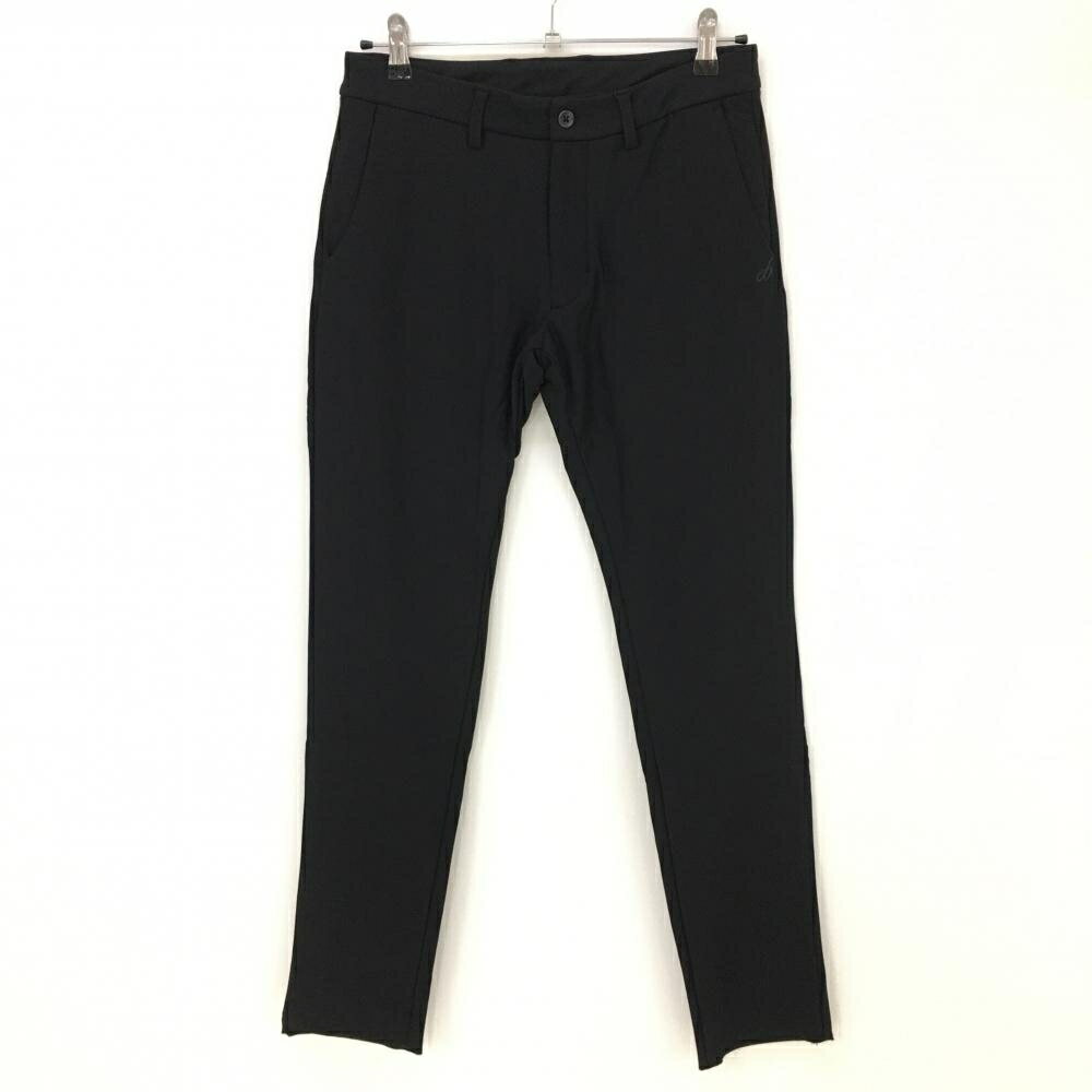 【新品】エフィカスブラン パンツ 黒 裏微起毛 ストレッチ メンズ S ゴルフウェア efficace