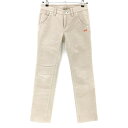 ★特価★パーリーゲイツ パンツ ベージュ 微起毛 レディース 0(S) ゴルフウェア PEARLY GATES