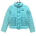 パーリーゲイツ 2WAYダウンジャケット ライトブルー 袖着脱可 ダウン88% レディース 1(M) ゴルフウェア PEARLY GATES
