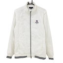 ★特価★キャロウェイ 2WAY中綿ジャケット 白×ネイビー 袖着脱可 裾・袖口ライン 胸刺しゅう メンズ LL ゴルフウェア Callaway(4)