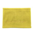 【当店ポイント5倍!6月1日限り】★特価★【超美品】ダンスウィズドラゴン ネックウォーマー イエロー ロゴ刺しゅう ゴルフウェア Dance With Dragon