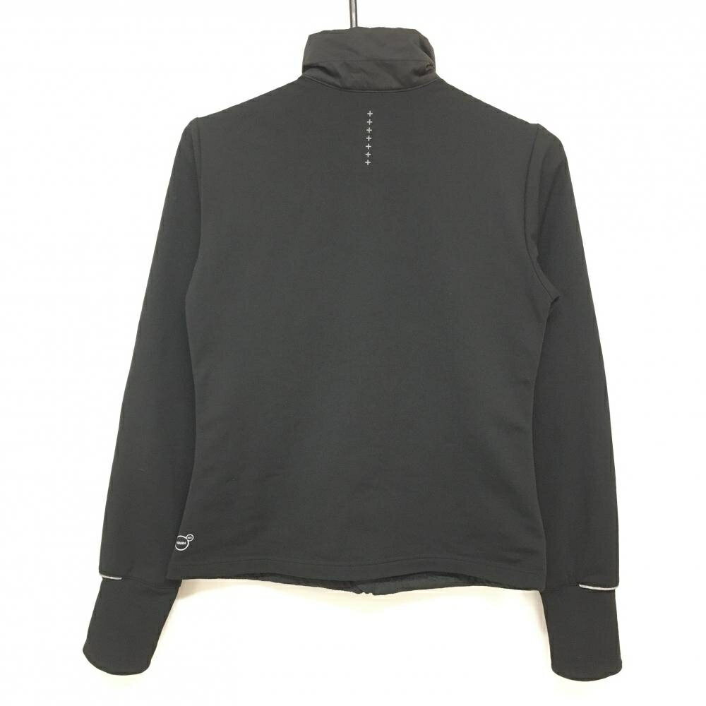 【美品】プーマ 中綿切替ジャケット 黒 前身頃中綿 WARMCELL レディース S ゴルフウェア PUMA