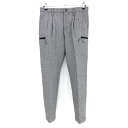 【当店ポイント5倍!!5月1日(木)限り】★特価★【美品】セントアンドリュース 中綿パンツ グレー ヘリンボーン織生地 表微起毛 蓄熱裏地 メンズ S ゴルフウェア St ANDREWS(4)