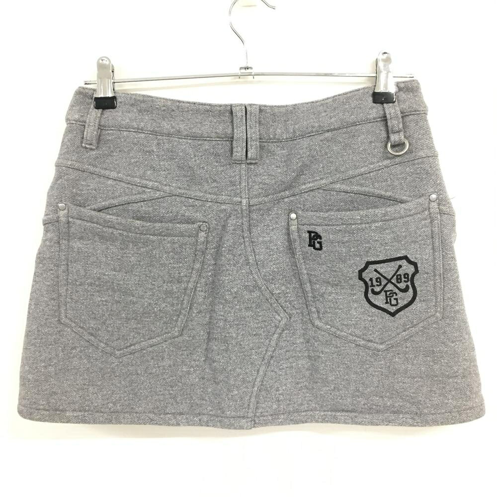 【美品】パーリーゲイツ スカート グレー スウェット地 複数ポケット レディース 1(M) ゴルフウェア PEARLY GATES reonard-10127992 レオナード 楽天市場店 サンプル画像2