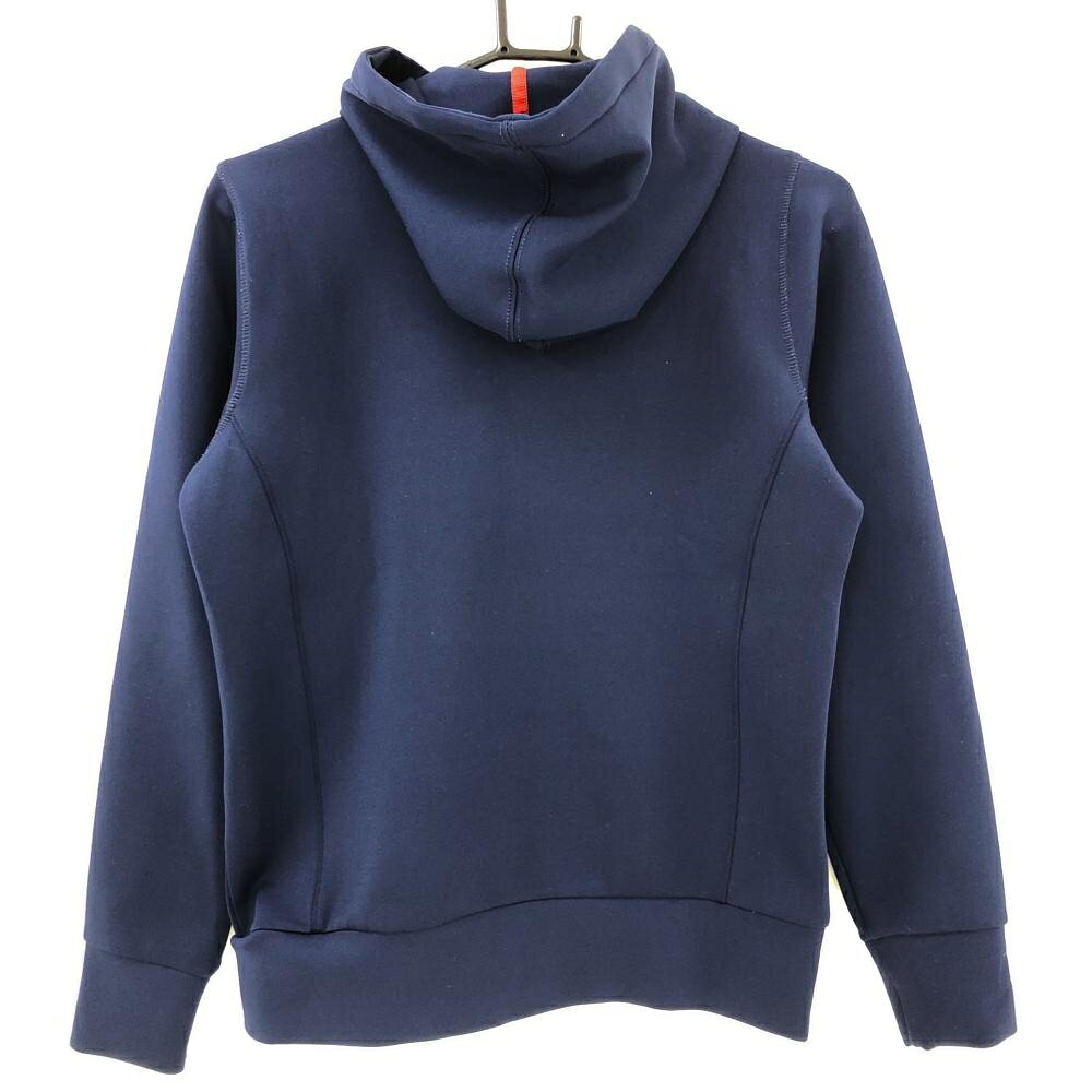 レオナード 楽天市場店の【超美品】フィラゴルフ ジップパーカー ネイビー×レッド トリコロール ブルゾン レディース M ゴルフウェア FILA GOLF｜アングル2