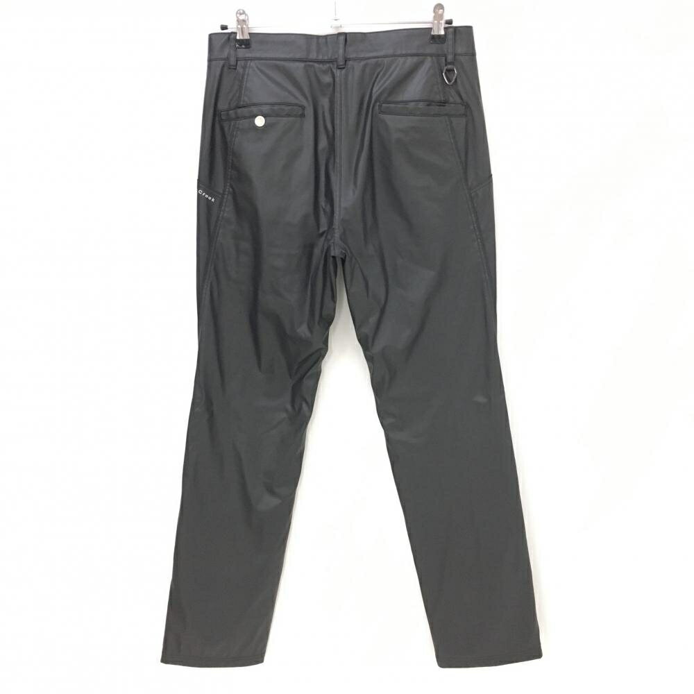 ヒールクリーク パンツ 黒 裏地付 ポリウレタンコーティング メンズ 82 ゴルフウェア Heal Creek