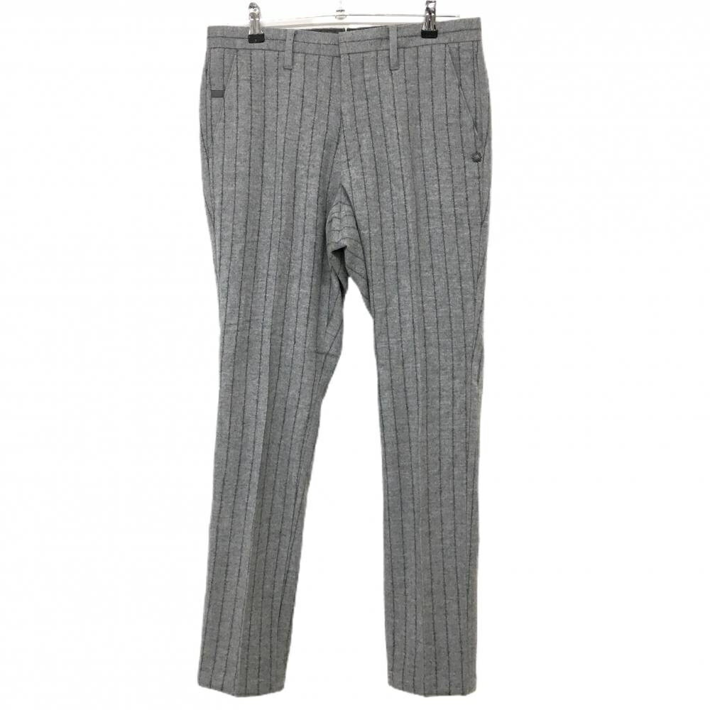 ★特価★【超美品】セントアンドリュース ウールパンツ グレー ストライプ ラメ 裏地付 メンズ M ゴルフウェア 2023年モデル St ANDREWS