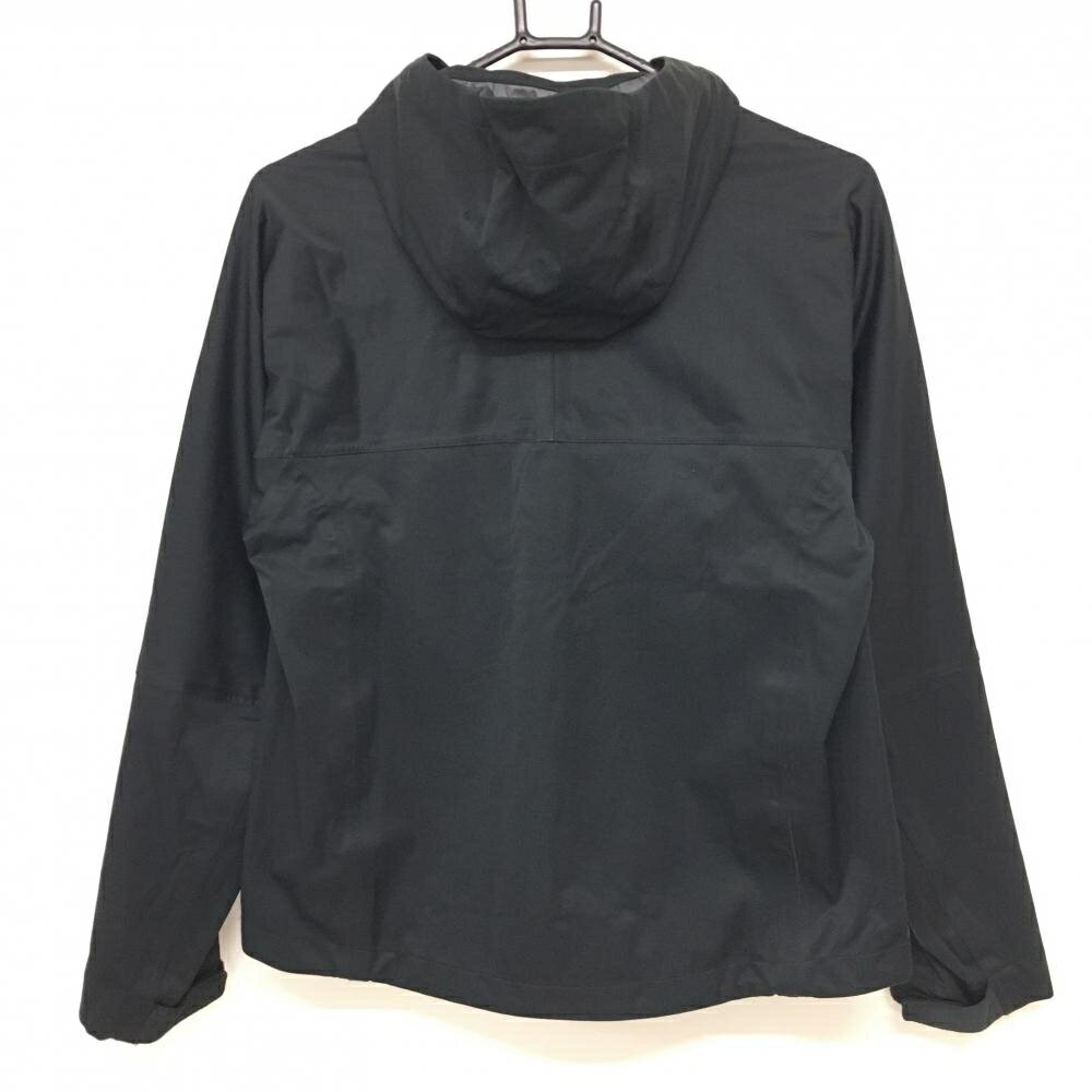 ビームスゴルフ ジップパーカー 黒×オレンジ 止水テープ ブルゾン レディース M ゴルフウェア BEAMS GOLF