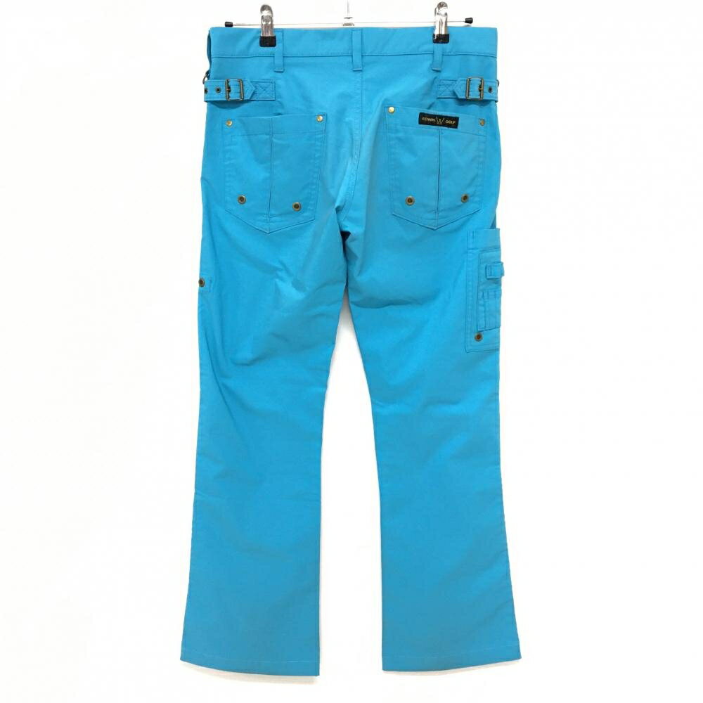 エドウィン パンツ ライトブルー ティー装着可 メンズ M ゴルフウェア EDWIN GOLF