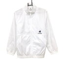 【超美品】ルコック ジャケットブルゾン 白 裏地メッシュ レディース M ゴルフウェア 2022年モデル le coq sportif