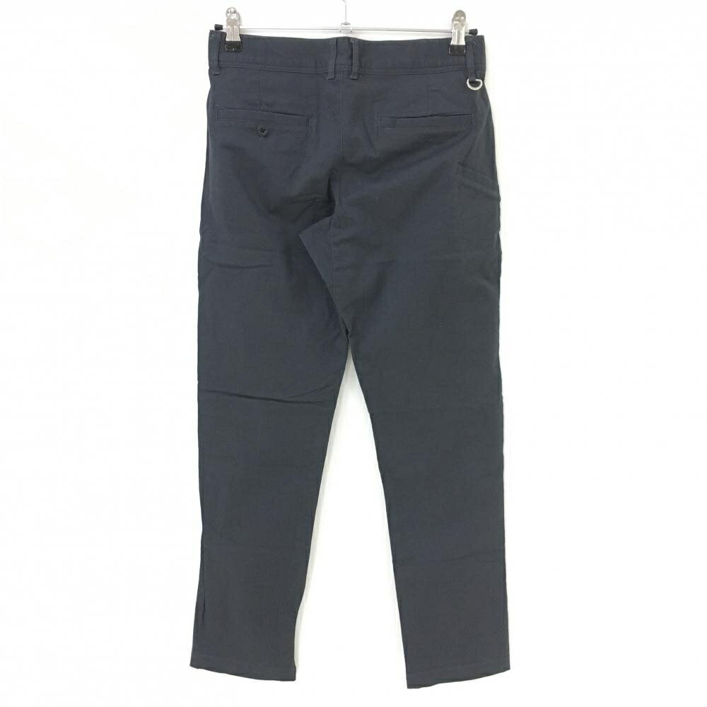 【美品】チャンピオン タックパンツ ダークグレー シンプル ロゴワッペン レディース MEDIUM ゴルフウェア Champion