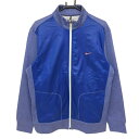 ★特価★ナイキ 切替ジャケット ブルー 裏起毛 THEAMA-FIT メンズ XL ゴルフウェア NIKE