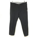 ★特価★【超美品】ピン ストレッチパンツ 黒 サイドロゴ メンズ L ゴルフウェア PING(4)