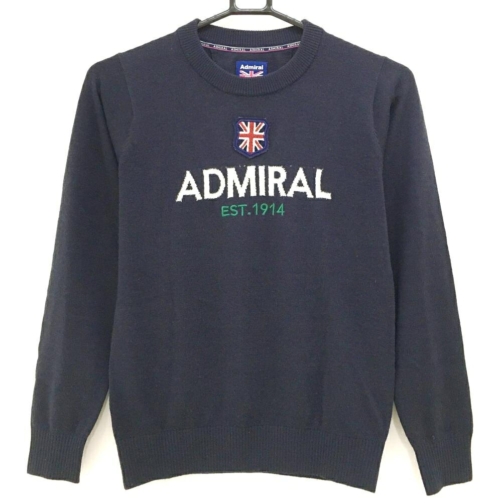 商品説明 ブランド Admiral アイテム セーター 表記サイズ M ※海外サイズの場合もございます。必ず実寸サイズをご確認ください。 実寸サイズ 　身幅：約42cm　袖丈：約54.5cm　肩幅：約32.5cm　着丈：約54.5cm ※実寸サイズの採寸方法については、こちらをご覧ください。 ★実寸サイズは平台に平置きして外寸を測定しており、商品によっては若干の誤差が生じます。数cmの誤差は予めご了承くださいませ。 特徴・仕様 付属品 商品ランク A コメント 商品ランク（ゴルフウェア） N 新品（タグ付き) S 新品未使用品（タグなし） A+ 使用感や汚れ等がない、または目立たない綺麗な中古品 A 使用感や汚れ等が少ない美品や良品 B+ 使用感や中小の汚れ等がある一般的な中古品 B 使用感や大中の汚れ等がある一般的な中古品 C 使用感や大中の汚れ、小さな穴等がある中古品 商品ランク（ゴルフシューズ） N 新品（タグ付き) S 新品未使用品（タグなし） A+ しわや汚れ等がない、または少ない綺麗な中古品 A しわや小さな汚れはあるが、使用感が少ない美品や良品 B+ しわや中小の汚れ、使用感がある一般的な中古品 B しわや大中の汚れ、使用感がある一般的な中古品 C しわや大中の汚れ、使用感がある中古品 D しわや大きな汚れ、使用感がある中古品 &nbsp;★A+～CランクはUSED品となりますので、神経質な方はご入札をお控えください。 &nbsp;★Nランクは新品商品ですが、一部保管時による汚れ等があります。商品説明や写真で必ずご確認ください。　