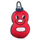 ★特価★【超美品】パーリーゲイツ ボールケース レッド×ネイビー ぬいぐるみ ボールポーチ カラビナ付ゴルフ PEARLY GATES