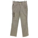 ★特価★【超美品】エドウィンゴルフ パンツ ブラウン系 シンプル レディース M ゴルフウェア EDWIN GOLF