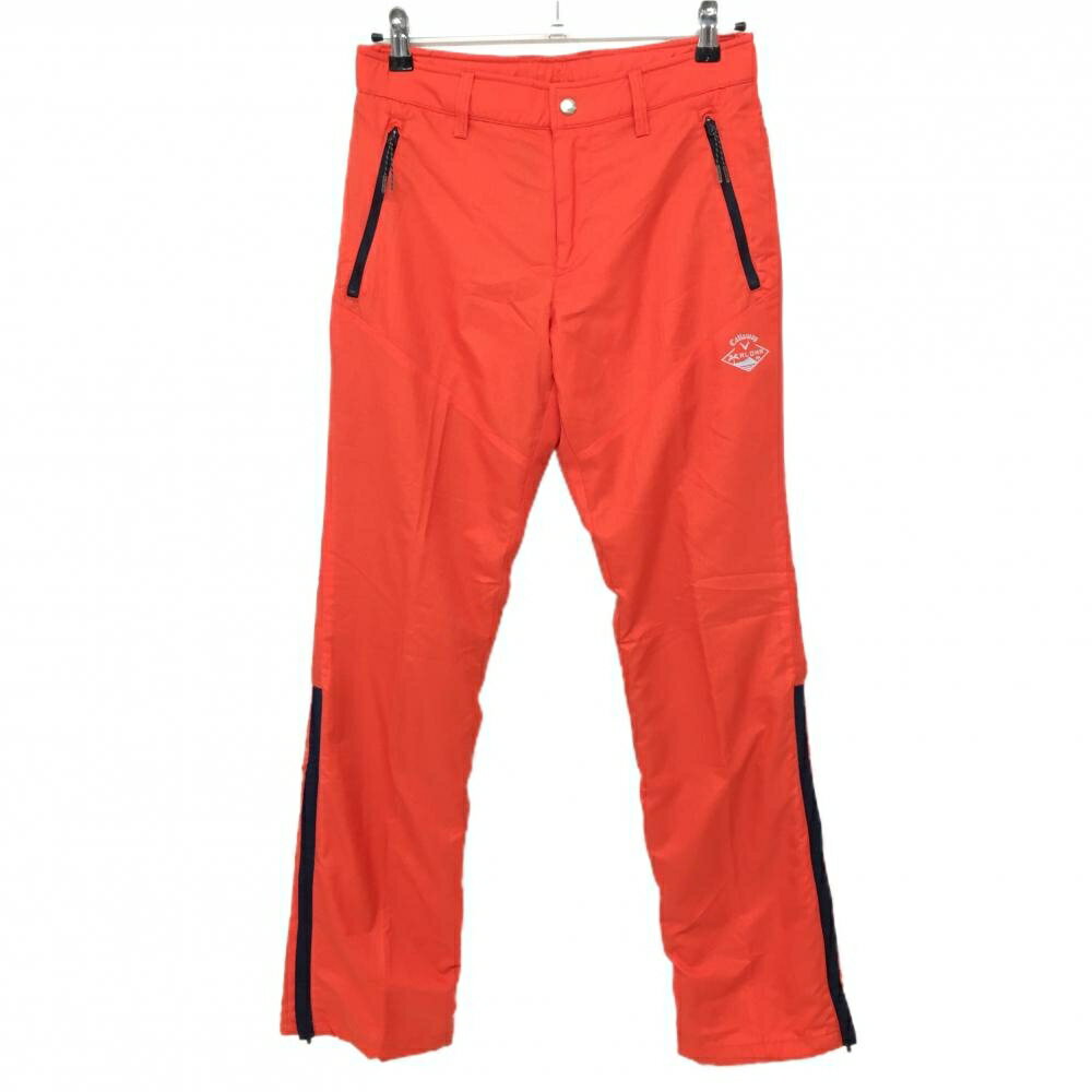 Men'S Wear - 【美品】キャロウェイ パンツ オレンジ 格子地模様 メッシュ裏地 メンズ S ゴルフウェア Callaway
