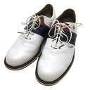 ★特価★フットジョイ ゴルフシューズ 白×ネイビー 53932J 一部型押し DRYJOYS PREMIERE メンズ 25.0 ゴルフウェア FootJoy(4)