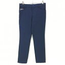 ★特価★【超美品】アディダス パンツ ネイビー×黒 チェック 総柄 メンズ J/79 ゴルフウェア adidas(4)