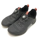★特価★【美品】エコー ゴルフシューズ ダークグレー 13042451252 BIOM C4 SHOE BOA スパイクレス メンズ EU39(24.5相当) ゴルフウェア ecco(4)