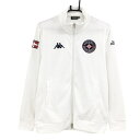 ★特価★【超美品】カッパ ジャケット 白 ダブルジップ ワッペン メンズ M ゴルフウェア Kappa