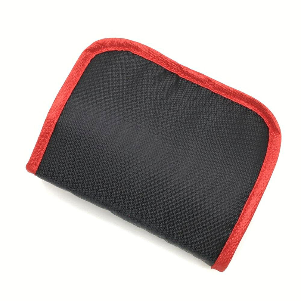 【美品】キャロウェイ 折り畳みメッシュバッグ 黒×レッド ロゴ刺しゅう ゴルフ Callaway