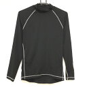 ★特価★【超美品】ナイキ ハイネックインナーシャツ 黒 サイド・背面メッシュ ストレッチ メンズ L ゴルフウェア NIKE