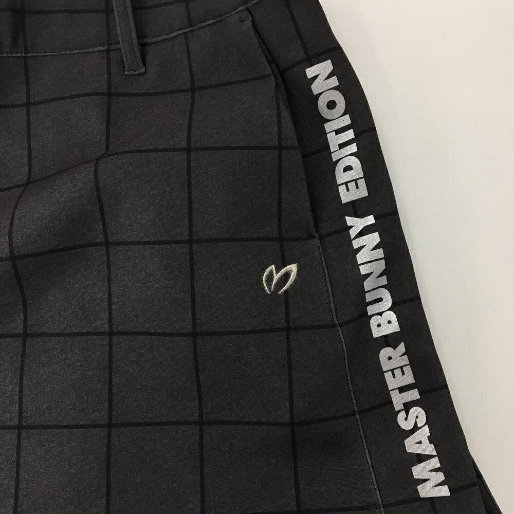 レオナード 楽天市場店の【超美品】マスターバニー スカート グレー×黒 格子チェック 裏起毛 レディース 1(M) ゴルフウェア MASTER BUNNY EDITION｜アングル3
