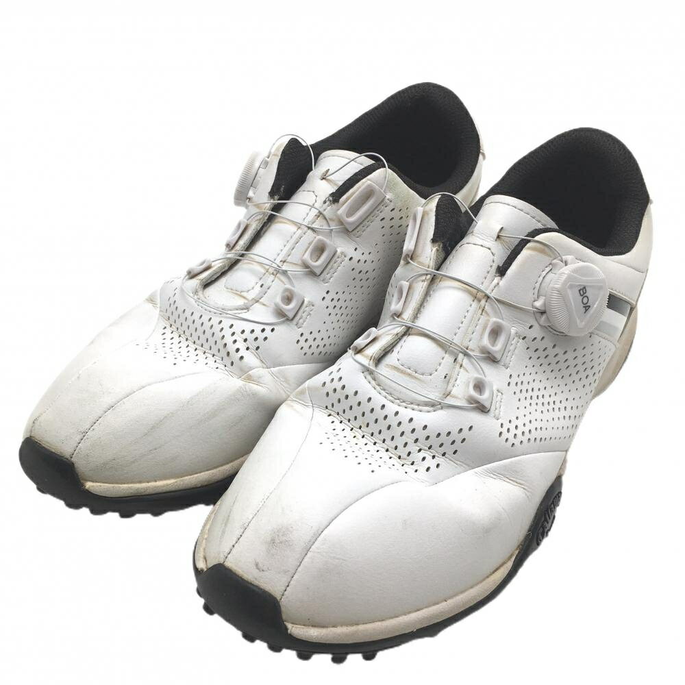 キャロウェイ ゴルフシューズ 白×黒 1032 AERO SPORT ダイヤル式 BOA メンズ 26.5 ゴルフウェア Callaway