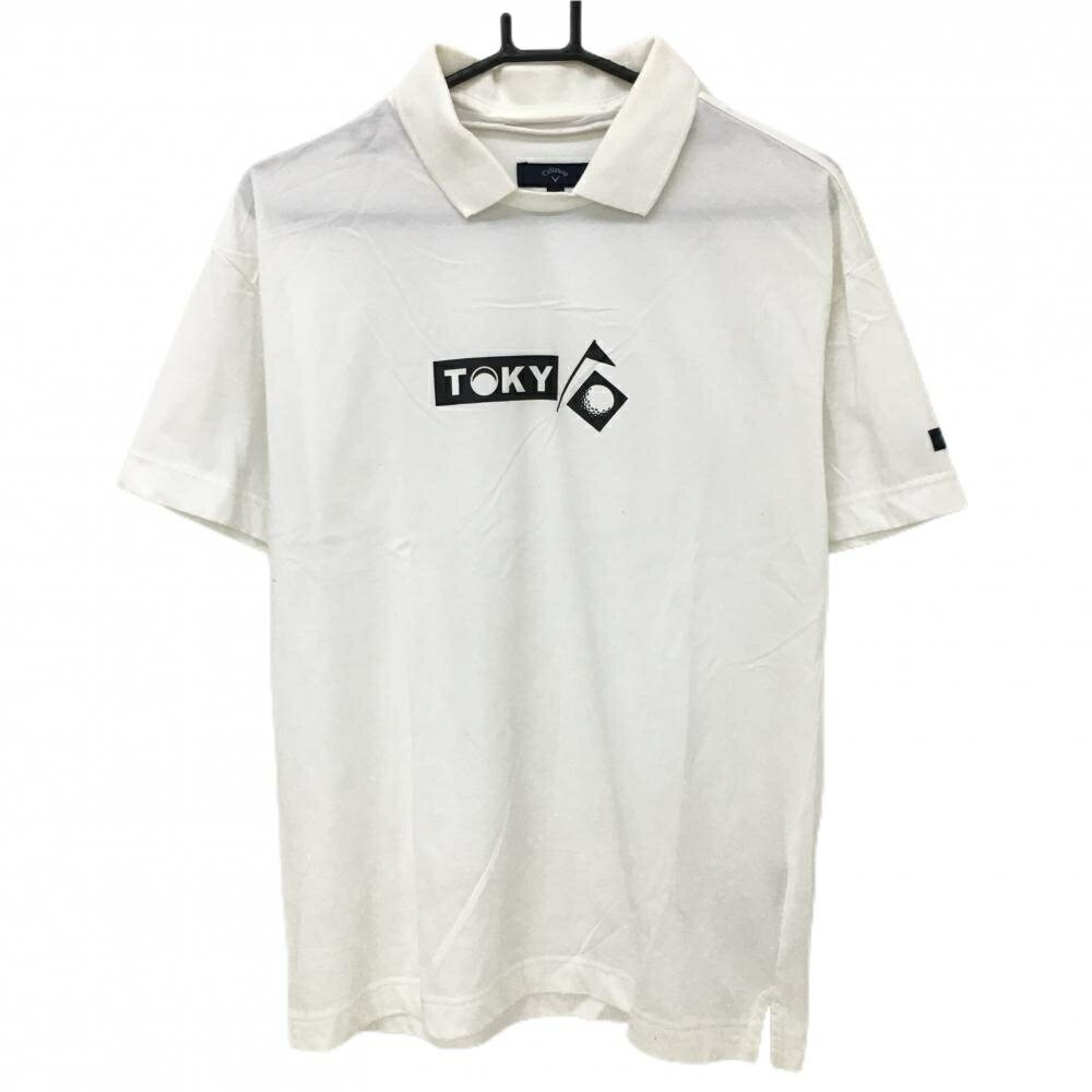 商品説明 ブランド Callaway アイテム 襟付きTシャツ 表記サイズ L ※海外サイズの場合もございます。必ず実寸サイズをご確認ください。 実寸サイズ 　身幅：約51cm　袖丈：約19cm　肩幅：約52cm　着丈：約68cm ※実寸サイズの採寸方法については、こちらをご覧ください。 ★実寸サイズは平台に平置きして外寸を測定しており、商品によっては若干の誤差が生じます。数cmの誤差は予めご了承くださいませ。 特徴・仕様 付属品 商品ランク B+ コメント 襟汚れ 商品ランク（ゴルフウェア） N 新品（タグ付き) S 新品未使用品（タグなし） A+ 使用感や汚れ等がない、または目立たない綺麗な中古品 A 使用感や汚れ等が少ない美品や良品 B+ 使用感や中小の汚れ等がある一般的な中古品 B 使用感や大中の汚れ等がある一般的な中古品 C 使用感や大中の汚れ、小さな穴等がある中古品 商品ランク（ゴルフシューズ） N 新品（タグ付き) S 新品未使用品（タグなし） A+ しわや汚れ等がない、または少ない綺麗な中古品 A しわや小さな汚れはあるが、使用感が少ない美品や良品 B+ しわや中小の汚れ、使用感がある一般的な中古品 B しわや大中の汚れ、使用感がある一般的な中古品 C しわや大中の汚れ、使用感がある中古品 D しわや大きな汚れ、使用感がある中古品 &nbsp;★A+～CランクはUSED品となりますので、神経質な方はご入札をお控えください。 &nbsp;★Nランクは新品商品ですが、一部保管時による汚れ等があります。商品説明や写真で必ずご確認ください。　