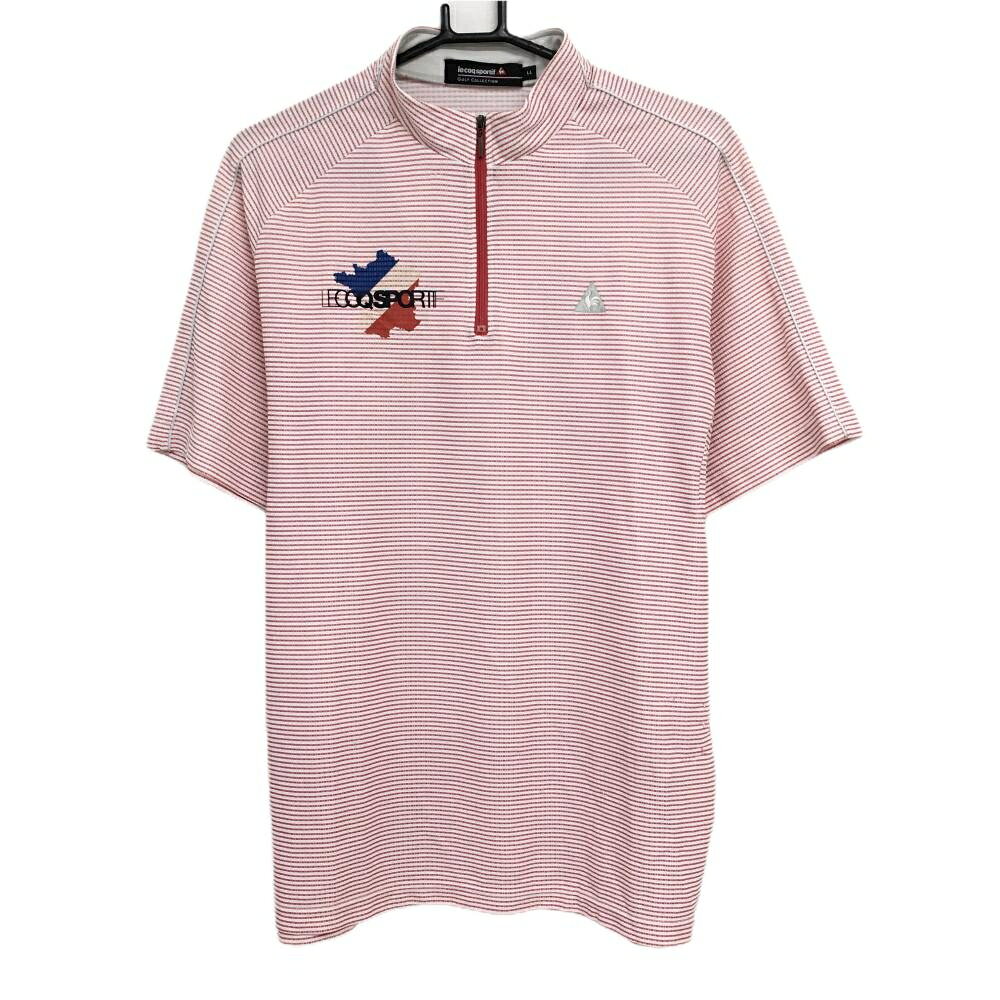 商品説明 ブランド le coq sportif アイテム 半袖ハイネックシャツ 表記サイズ LL ※海外サイズの場合もございます。必ず実寸サイズをご確認ください。 実寸サイズ 　ゆき丈：約49.5cm　身幅：約60.5cm　着丈：約73cm ※実寸サイズの採寸方法については、こちらをご覧ください。 ★実寸サイズは平台に平置きして外寸を測定しており、商品によっては若干の誤差が生じます。数cmの誤差は予めご了承くださいませ。 特徴・仕様 付属品 商品ランク B+ コメント 引っかかり複数 商品ランク（ゴルフウェア） N 新品（タグ付き) S 新品未使用品（タグなし） A+ 使用感や汚れ等がない、または目立たない綺麗な中古品 A 使用感や汚れ等が少ない美品や良品 B+ 使用感や中小の汚れ等がある一般的な中古品 B 使用感や大中の汚れ等がある一般的な中古品 C 使用感や大中の汚れ、小さな穴等がある中古品 商品ランク（ゴルフシューズ） N 新品（タグ付き) S 新品未使用品（タグなし） A+ しわや汚れ等がない、または少ない綺麗な中古品 A しわや小さな汚れはあるが、使用感が少ない美品や良品 B+ しわや中小の汚れ、使用感がある一般的な中古品 B しわや大中の汚れ、使用感がある一般的な中古品 C しわや大中の汚れ、使用感がある中古品 D しわや大きな汚れ、使用感がある中古品 &nbsp;★A+～CランクはUSED品となりますので、神経質な方はご入札をお控えください。 &nbsp;★Nランクは新品商品ですが、一部保管時による汚れ等があります。商品説明や写真で必ずご確認ください。　