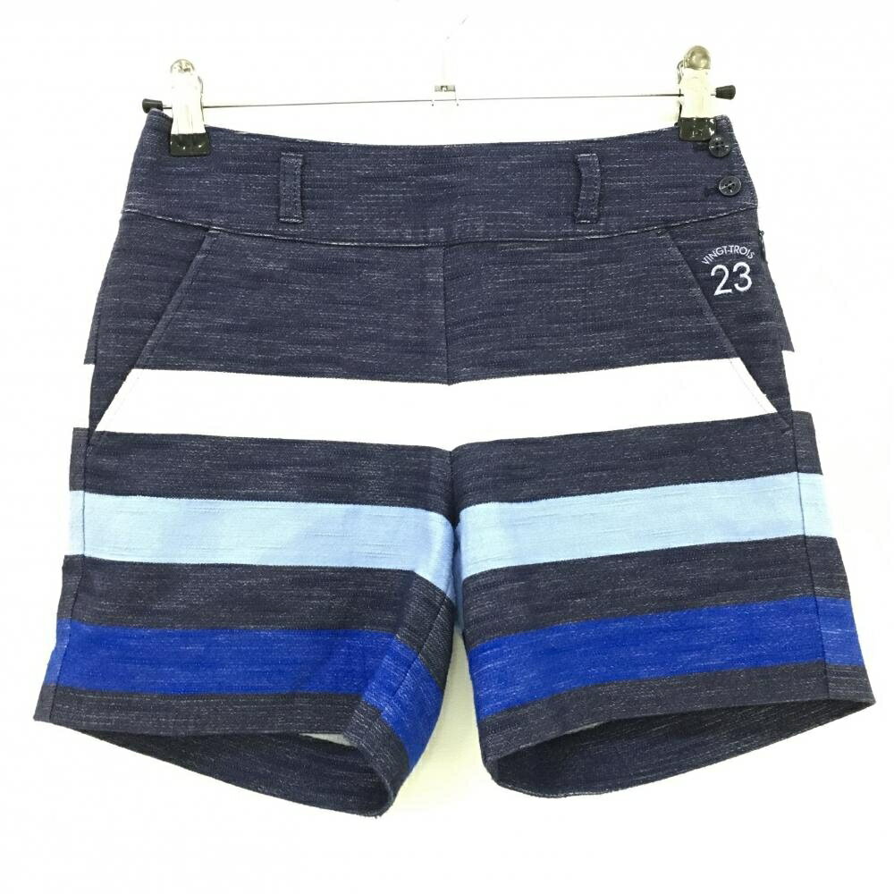 商品説明 ブランド 23区 アイテム ショートパンツ 表記サイズ 58 ※海外サイズの場合もございます。必ず実寸サイズをご確認ください。 実寸サイズ 　ウエスト：約35.5cm　股上：約23.5cm　股下：約13.5cm　もも幅：約24.5cm　裾幅：約26cm ※実寸サイズの採寸方法については、こちらをご覧ください。 ★実寸サイズは平台に平置きして外寸を測定しており、商品によっては若干の誤差が生じます。数cmの誤差は予めご了承くださいませ。 特徴・仕様 付属品 商品ランク A コメント 裏毛羽立ち 商品ランク（ゴルフウェア） N 新品（タグ付き) S 新品未使用品（タグなし） A+ 使用感や汚れ等がない、または目立たない綺麗な中古品 A 使用感や汚れ等が少ない美品や良品 B+ 使用感や中小の汚れ等がある一般的な中古品 B 使用感や大中の汚れ等がある一般的な中古品 C 使用感や大中の汚れ、小さな穴等がある中古品 商品ランク（ゴルフシューズ） N 新品（タグ付き) S 新品未使用品（タグなし） A+ しわや汚れ等がない、または少ない綺麗な中古品 A しわや小さな汚れはあるが、使用感が少ない美品や良品 B+ しわや中小の汚れ、使用感がある一般的な中古品 B しわや大中の汚れ、使用感がある一般的な中古品 C しわや大中の汚れ、使用感がある中古品 D しわや大きな汚れ、使用感がある中古品 &nbsp;★A+～CランクはUSED品となりますので、神経質な方はご入札をお控えください。 &nbsp;★Nランクは新品商品ですが、一部保管時による汚れ等があります。商品説明や写真で必ずご確認ください。　