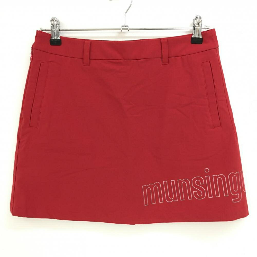 マンシングウェアスカートレッド内側...