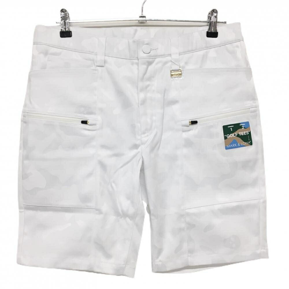 マークアンドロナハーフパンツ白カモ...