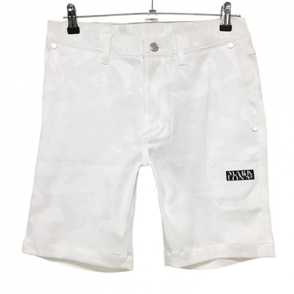 マークアンドロナハーフパンツ白カモ...
