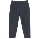 【超美品】キャロウェイ ナイロンストレッチパンツ 黒 後ろウエストゴム&調節紐 メンズ L ゴルフウェア Callaway(4)