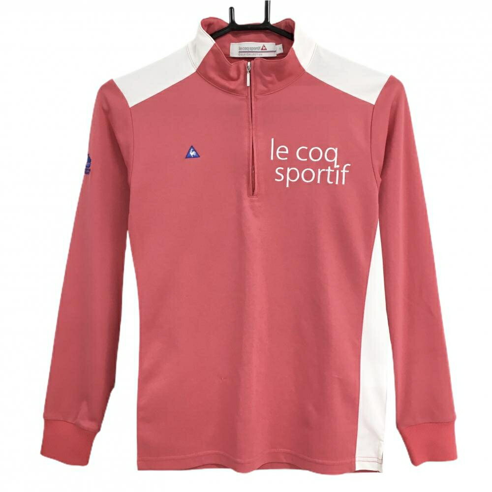 �륳�å������ Ĺµ�ϥ��ͥå������ �ԥ󥯡��� �ϡ��ե��å� �����ɤ��夦 ��ǥ����� S ����ե����� le coq sportif