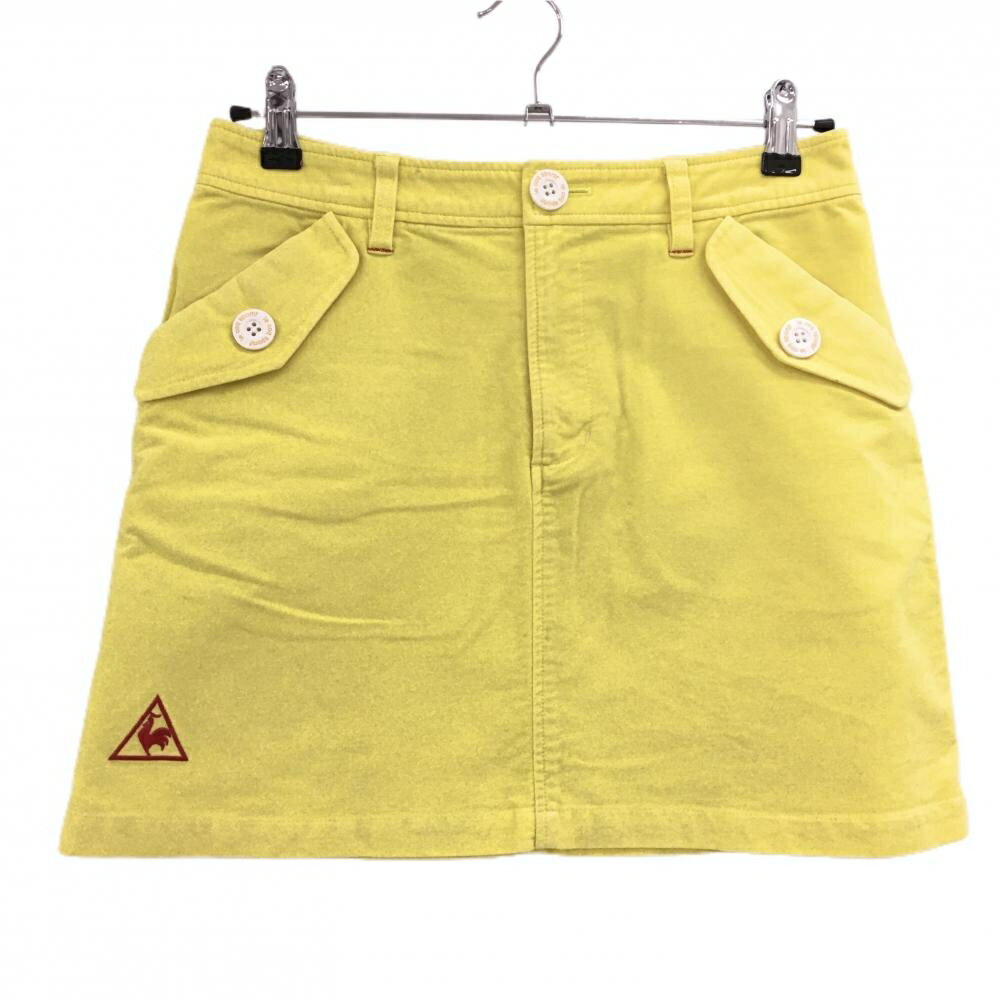 商品説明 ブランド le coq sportif アイテム スカート 表記サイズ 11 ※海外サイズの場合もございます。必ず実寸サイズをご確認ください。 実寸サイズ 　ウエスト：約36cm　スカート丈：約39cm ※実寸サイズの採寸方法については、こちらをご覧ください。 ★実寸サイズは平台に平置きして外寸を測定しており、商品によっては若干の誤差が生じます。数cmの誤差は予めご了承くださいませ。 特徴・仕様 付属品 商品ランク B+ コメント 所々汚れ、色褪せ 商品ランク（ゴルフウェア） N 新品（タグ付き) S 新品未使用品（タグなし） A+ 使用感や汚れ等がない、または目立たない綺麗な中古品 A 使用感や汚れ等が少ない美品や良品 B+ 使用感や中小の汚れ等がある一般的な中古品 B 使用感や大中の汚れ等がある一般的な中古品 C 使用感や大中の汚れ、小さな穴等がある中古品 商品ランク（ゴルフシューズ） N 新品（タグ付き) S 新品未使用品（タグなし） A+ しわや汚れ等がない、または少ない綺麗な中古品 A しわや小さな汚れはあるが、使用感が少ない美品や良品 B+ しわや中小の汚れ、使用感がある一般的な中古品 B しわや大中の汚れ、使用感がある一般的な中古品 C しわや大中の汚れ、使用感がある中古品 D しわや大きな汚れ、使用感がある中古品 &nbsp;★A+～CランクはUSED品となりますので、神経質な方はご入札をお控えください。 &nbsp;★Nランクは新品商品ですが、一部保管時による汚れ等があります。商品説明や写真で必ずご確認ください。　