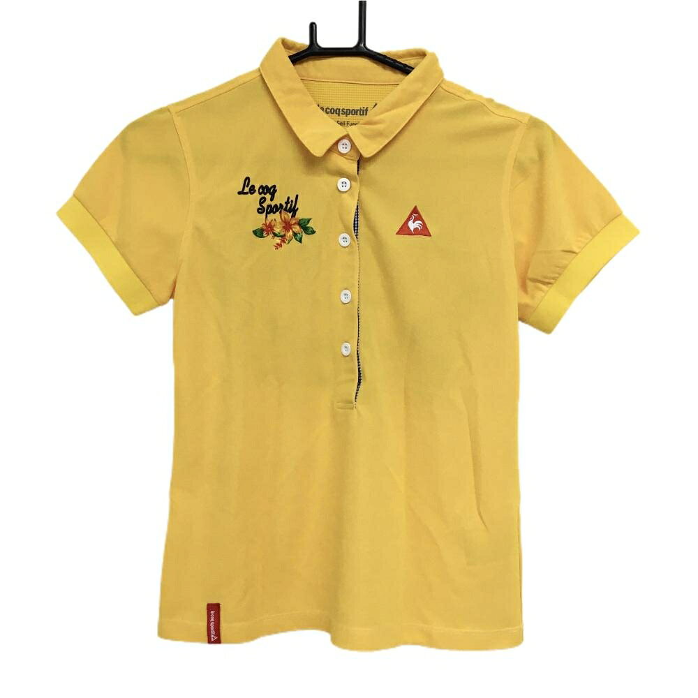 商品説明 ブランド le coq sportif アイテム 半袖ポロシャツ 表記サイズ L ※海外サイズの場合もございます。必ず実寸サイズをご確認ください。 実寸サイズ 　身幅：約44cm　袖丈：約15.5cm　肩幅：約36cm　着丈：約54.5cm ※実寸サイズの採寸方法については、こちらをご覧ください。 ★実寸サイズは平台に平置きして外寸を測定しており、商品によっては若干の誤差が生じます。数cmの誤差は予めご了承くださいませ。 特徴・仕様 付属品 商品ランク A+ コメント 商品ランク（ゴルフウェア） N 新品（タグ付き) S 新品未使用品（タグなし） A+ 使用感や汚れ等がない、または目立たない綺麗な中古品 A 使用感や汚れ等が少ない美品や良品 B+ 使用感や中小の汚れ等がある一般的な中古品 B 使用感や大中の汚れ等がある一般的な中古品 C 使用感や大中の汚れ、小さな穴等がある中古品 商品ランク（ゴルフシューズ） N 新品（タグ付き) S 新品未使用品（タグなし） A+ しわや汚れ等がない、または少ない綺麗な中古品 A しわや小さな汚れはあるが、使用感が少ない美品や良品 B+ しわや中小の汚れ、使用感がある一般的な中古品 B しわや大中の汚れ、使用感がある一般的な中古品 C しわや大中の汚れ、使用感がある中古品 D しわや大きな汚れ、使用感がある中古品 &nbsp;★A+～CランクはUSED品となりますので、神経質な方はご入札をお控えください。 &nbsp;★Nランクは新品商品ですが、一部保管時による汚れ等があります。商品説明や写真で必ずご確認ください。　