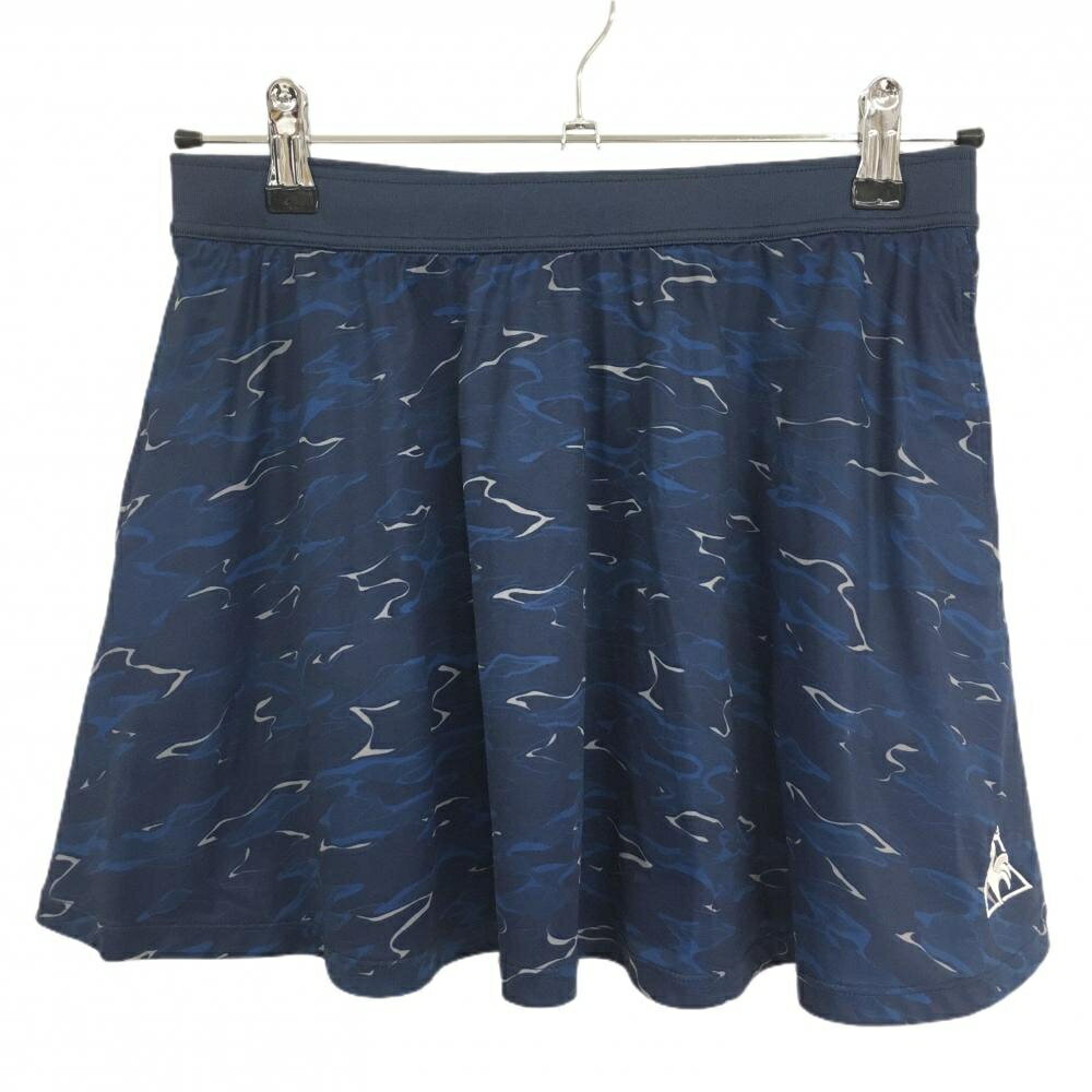 ルコックスカートネイビー×グレー総...