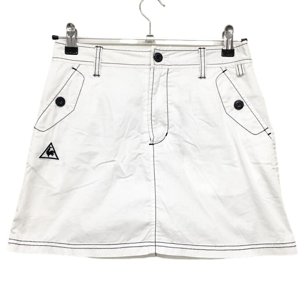 商品説明 ブランド le coq sportif アイテム スカート 表記サイズ 7 ※海外サイズの場合もございます。必ず実寸サイズをご確認ください。 実寸サイズ 　ウエスト：約34cm　スカート丈：約37cm ※実寸サイズの採寸方法については、こちらをご覧ください。 ★実寸サイズは平台に平置きして外寸を測定しており、商品によっては若干の誤差が生じます。数cmの誤差は予めご了承くださいませ。 特徴・仕様 付属品 商品ランク B+ コメント ポケット口・後ろポケット薄汚れ、ロゴ下汚れ 商品ランク（ゴルフウェア） N 新品（タグ付き) S 新品未使用品（タグなし） A+ 使用感や汚れ等がない、または目立たない綺麗な中古品 A 使用感や汚れ等が少ない美品や良品 B+ 使用感や中小の汚れ等がある一般的な中古品 B 使用感や大中の汚れ等がある一般的な中古品 C 使用感や大中の汚れ、小さな穴等がある中古品 商品ランク（ゴルフシューズ） N 新品（タグ付き) S 新品未使用品（タグなし） A+ しわや汚れ等がない、または少ない綺麗な中古品 A しわや小さな汚れはあるが、使用感が少ない美品や良品 B+ しわや中小の汚れ、使用感がある一般的な中古品 B しわや大中の汚れ、使用感がある一般的な中古品 C しわや大中の汚れ、使用感がある中古品 D しわや大きな汚れ、使用感がある中古品 &nbsp;★A+～CランクはUSED品となりますので、神経質な方はご入札をお控えください。 &nbsp;★Nランクは新品商品ですが、一部保管時による汚れ等があります。商品説明や写真で必ずご確認ください。　