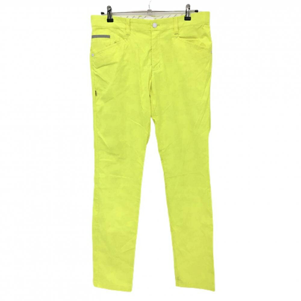 ニューバランスゴルフ ストレッチパンツ イエロー 英字総柄 メンズ 5(L) ゴルフウェア New Balance