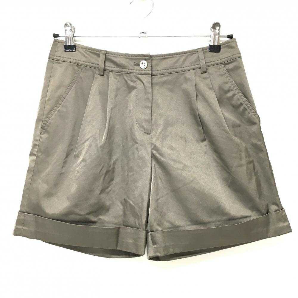 Rakuten - 【超美品】マンシングウェア ショートパンツ ブラウン 無地 レディース 9 ゴルフウェア Munsingwear