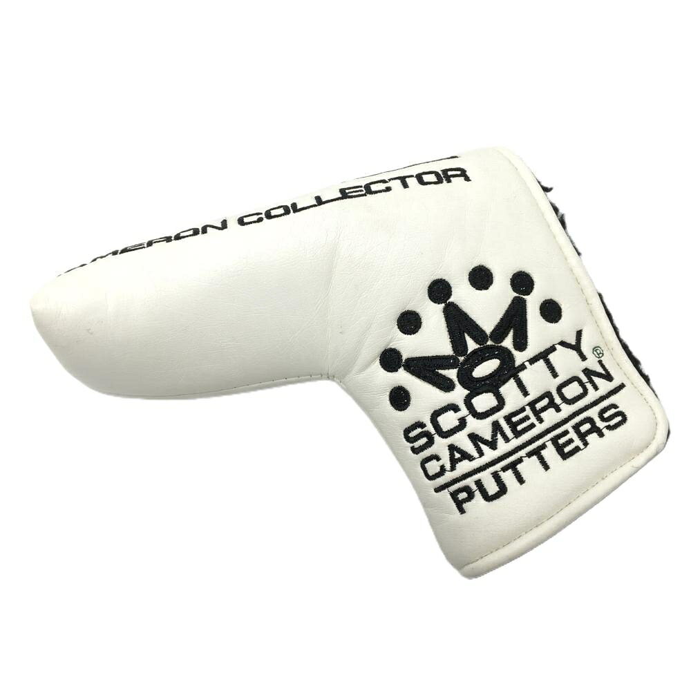 【美品】スコッティキャメロン パターカバー 白×マルチカラー THE INTERNATIONAL CAMERON COLLECTORゴルフ Scotty Cameron
