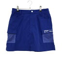 【美品】ニューバランスゴルフ カーゴスカート ブルー メッシュポケット レディース 1(M) ゴルフウェア New Balance(4)