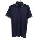 【当店ポイント5倍!6/4 20:00〜6/11 1:59まで】【超美品】RLXラルフローレン 半袖ポロシャツ ネイビー×白 メッシュ調地模様 襟・袖口2ライン メンズ S ゴルフウェア Ralph Lauren(4)