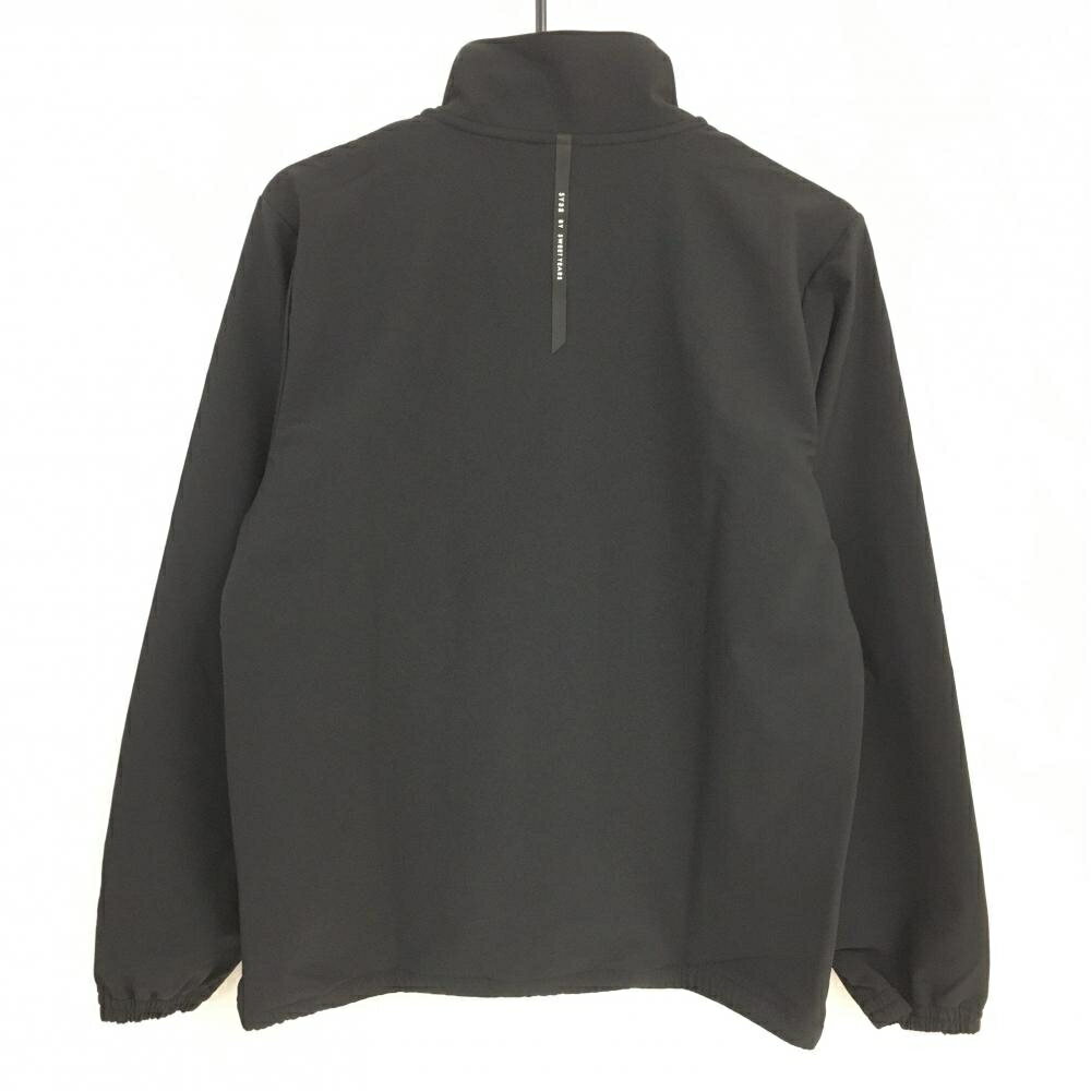 【新品】SY32 ジャケット 黒×白 ジップロゴ ストームフリース メンズ M ゴルフウェア 2023年モデル SY32 BY SWEET YEARS