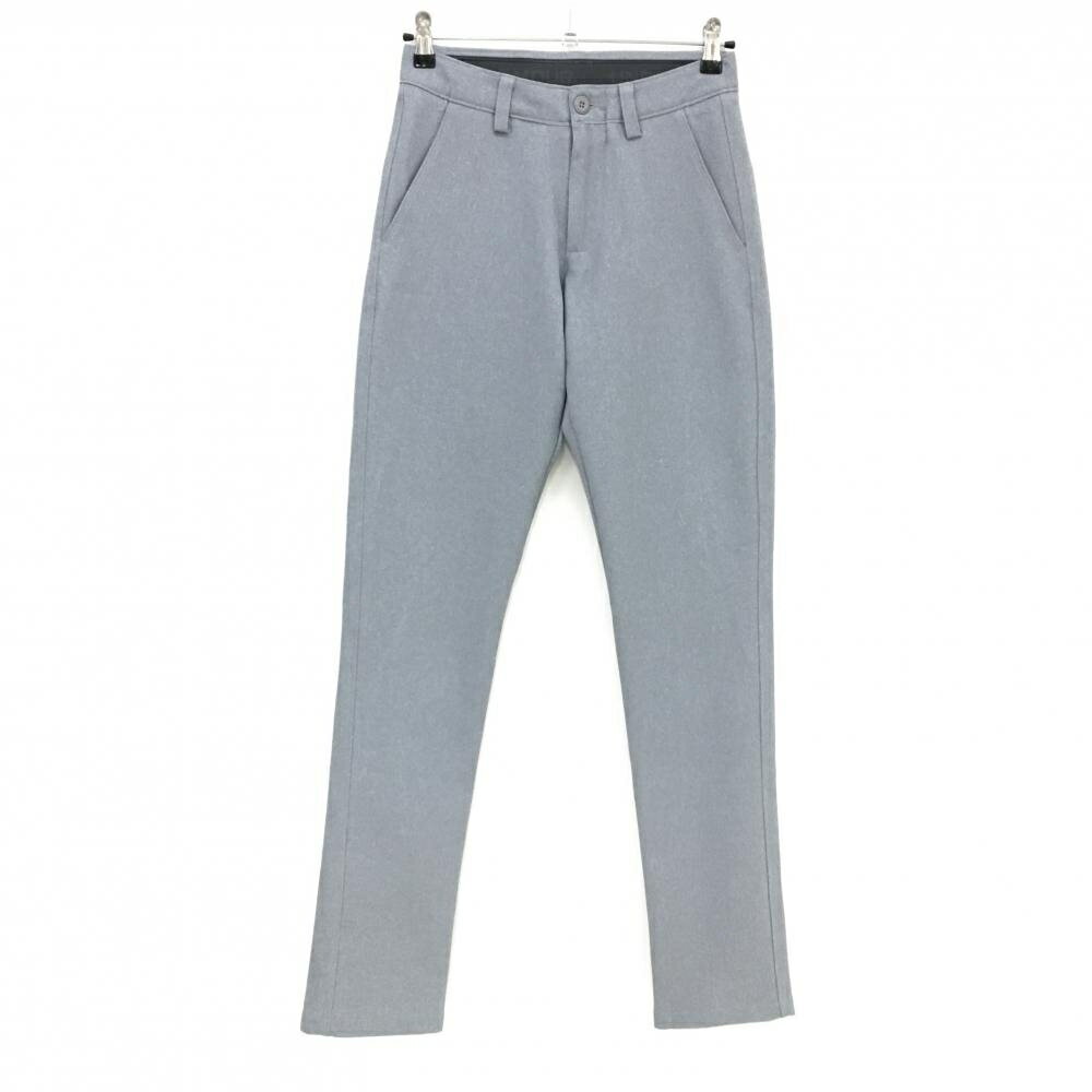 【超美品】アンダーアーマー パンツ 杢グレー 無地 ストレッチ メンズ SM/P/CH ゴルフウェア UNDER ARMOUR