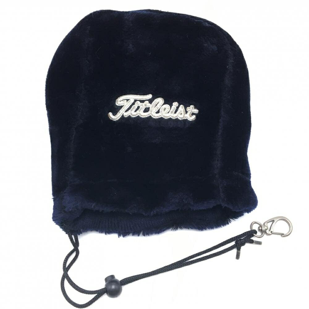タイトリスト アイアンカバー ダークネイビー×白 ボアゴルフ TITLEIST